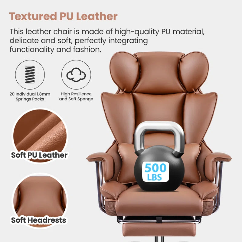 Faux Leather Executive Computer Chair