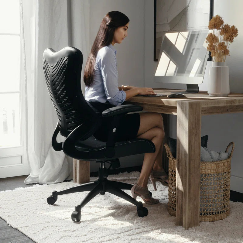 Siwar High-Back Designer Ergonomic Office Chair with Adjustable Armrests