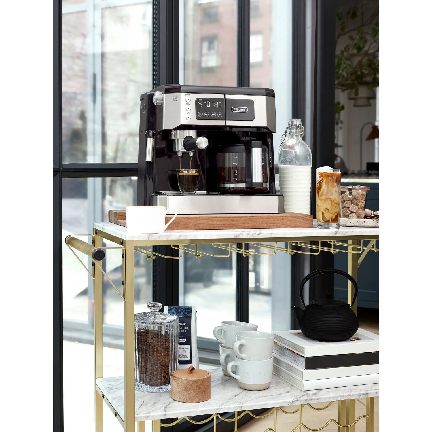 Coffee and Espresso Combo Brewer