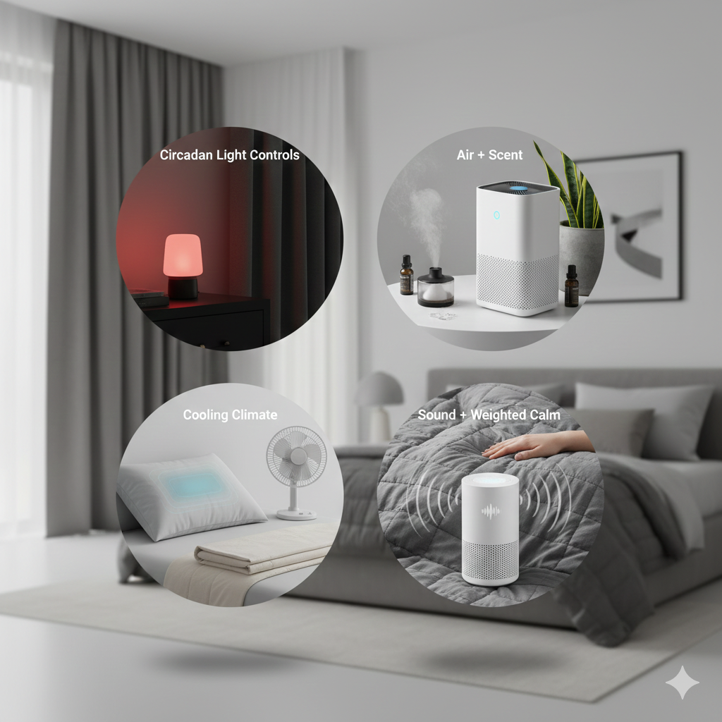 The Sleep Sanctum™ — Neuroscience-Backed Sleep Sanctuary Bundle for Deep Sleep, Faster Recovery & Circadian Reset