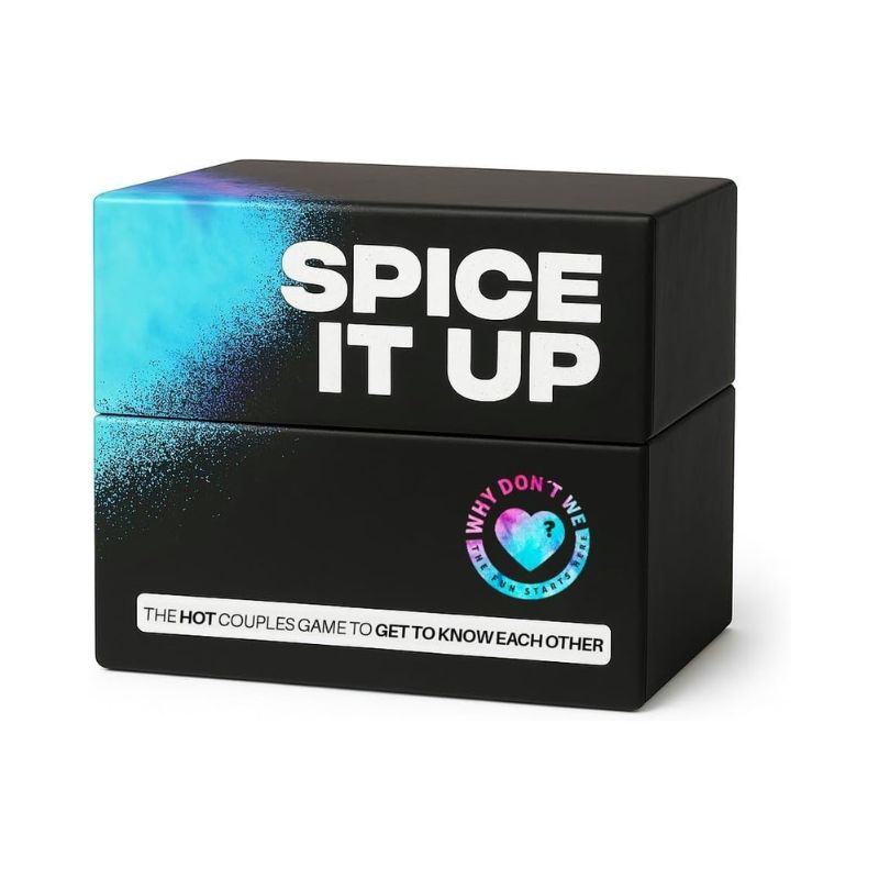 Spice It Up Couples Game – 150 Cards with Dares & Conversations for Romantic Date Nights
