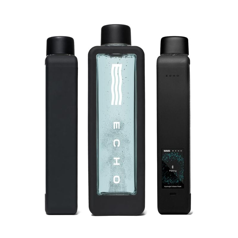 Echo Flask – 12oz Hydrogen Water Bottle with LCD Screen & Intake Tracking