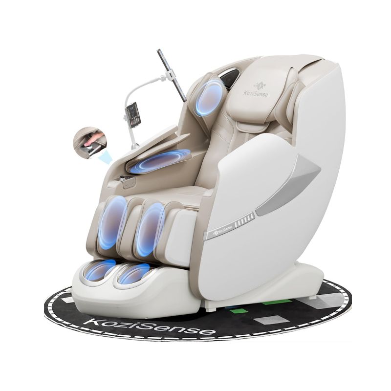 Full Body Shiatsu Massage Recliner – SL-Track, Heat, Calf Extension & AI Controls