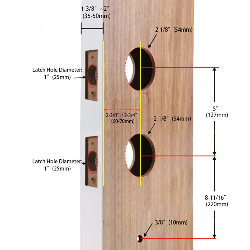 SecuSly Smart Lock with Handleset & Touchscreen Keypad | Keyless Entry, Auto-Lock, and Wi-Fi Control | Advanced Security for Your Front Door