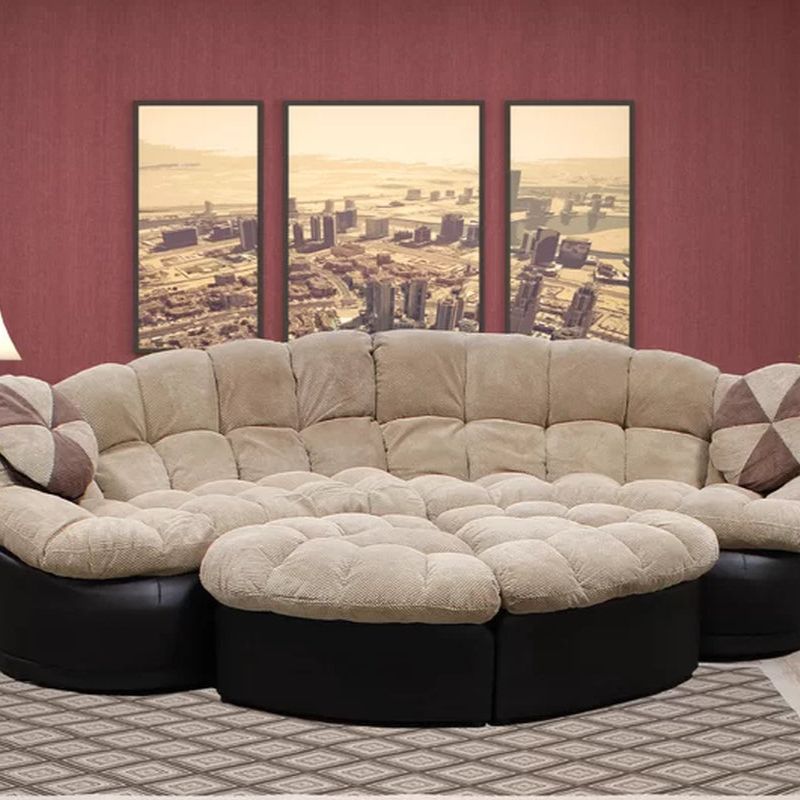 4 - Piece Upholstered Sectional