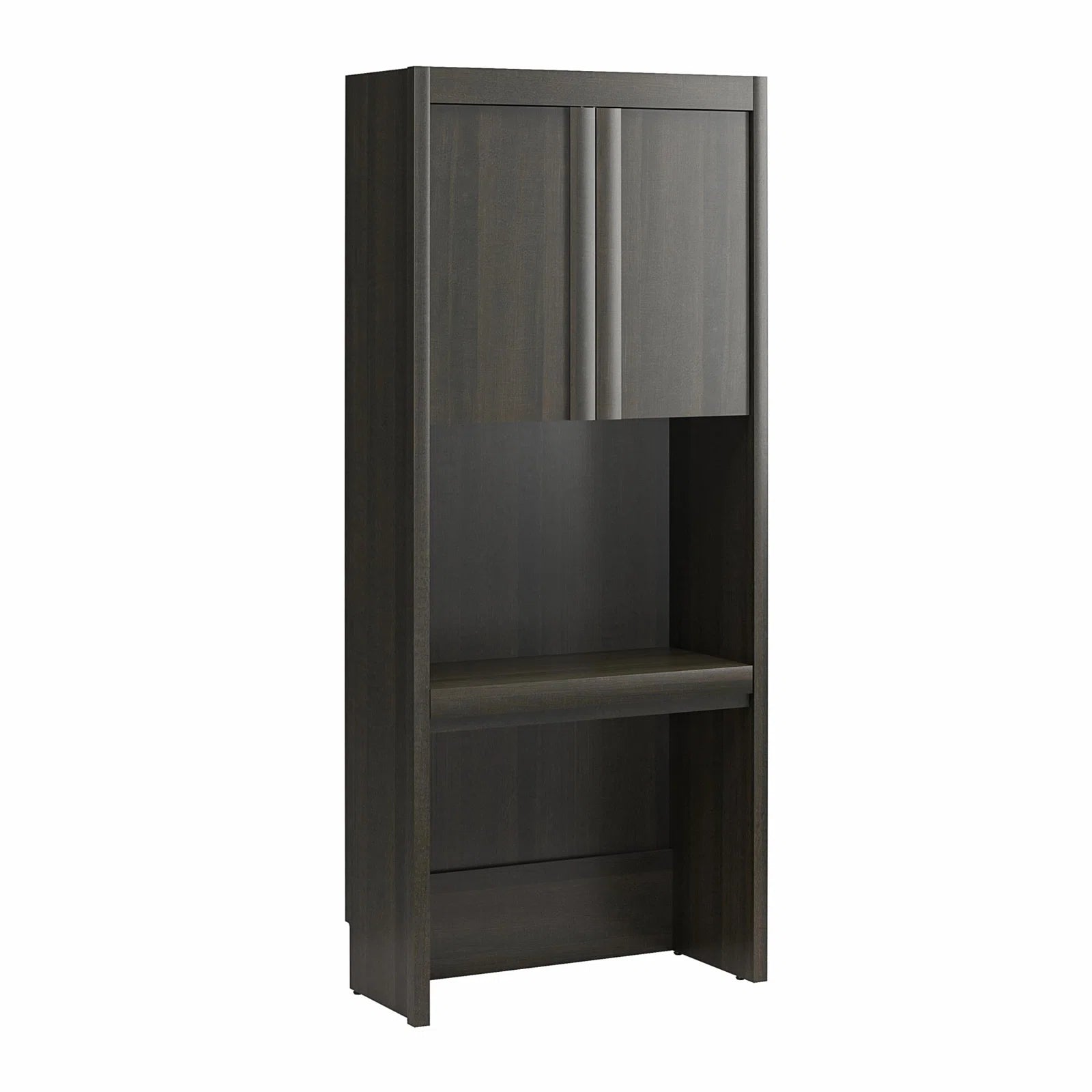 Wade Logan Wexford Murphy Storage Bed | Multifunctional Bed with 2 Vanity Desks, Cabinets & Drawers | Space-Saving Design for Modern Living