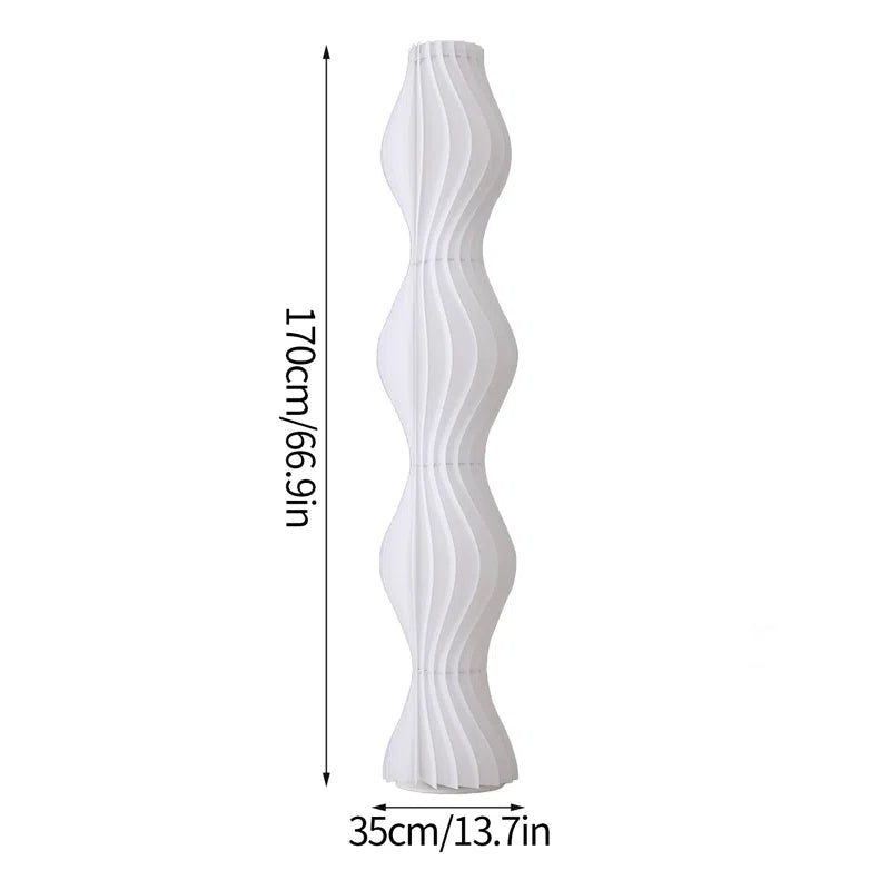 Allicia 66.9'' White LED Novelty Floor Lamp