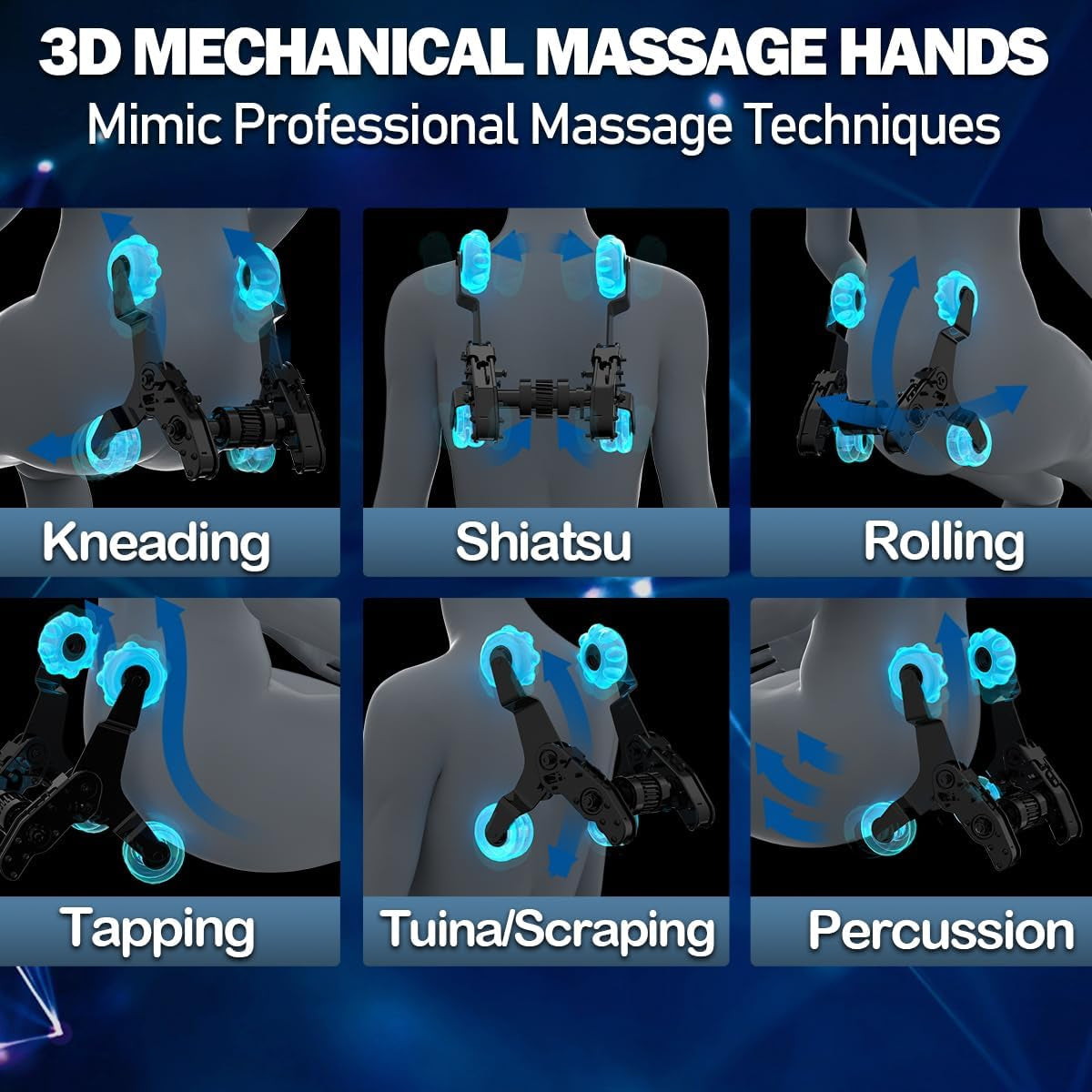 2025 Massage Chair Full Body, Zero Gravity Sl-Track Shiatsu Massage Recliner Chair with Heat, AI Control, Body Scan and Calfrest Extension