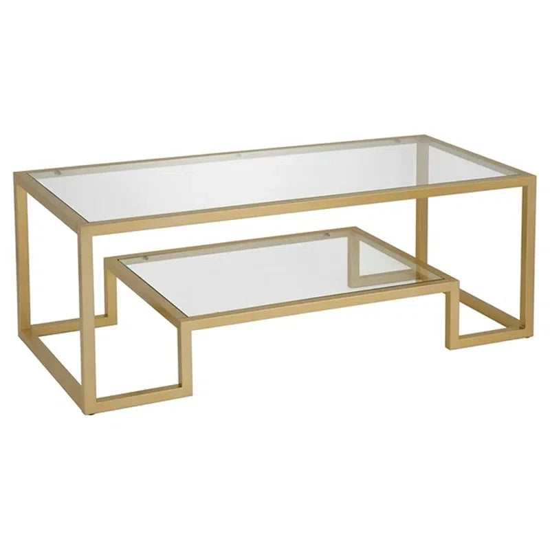 Shumake Glass Top Coffee Table