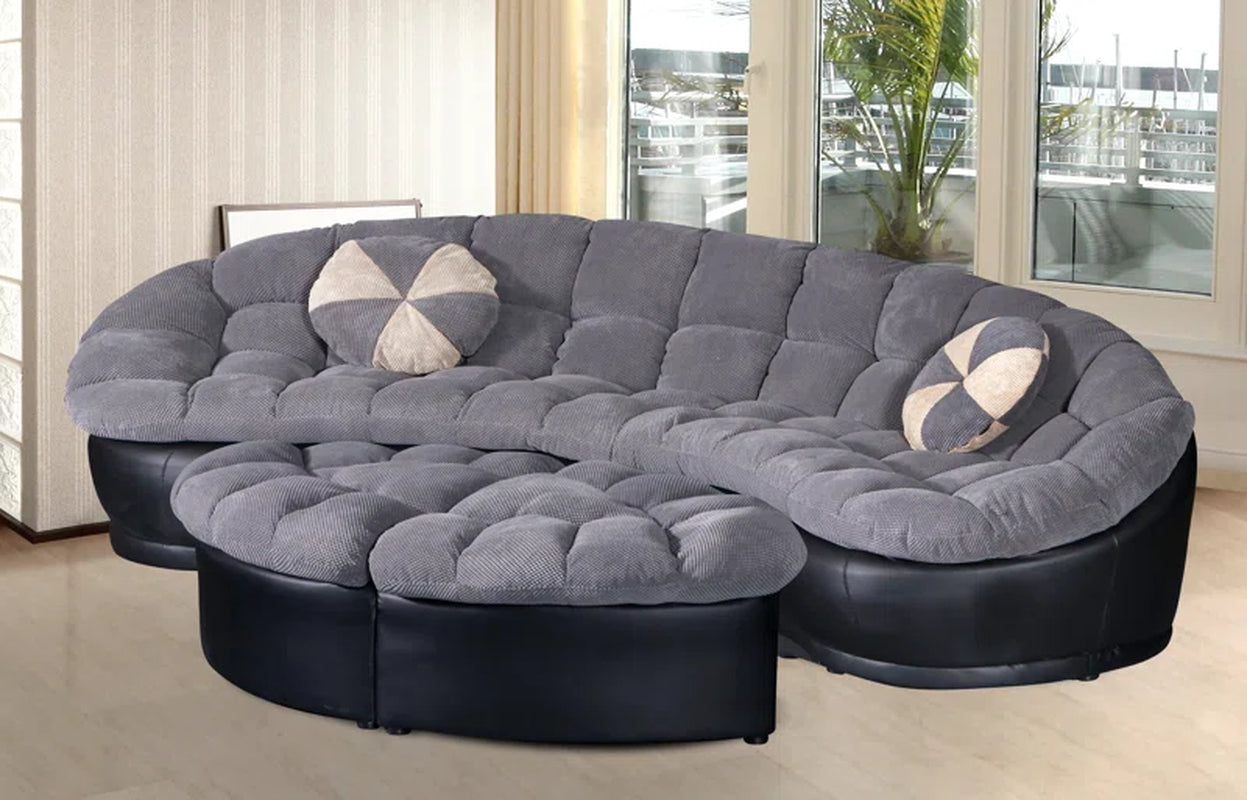 4 - Piece Upholstered Sectional