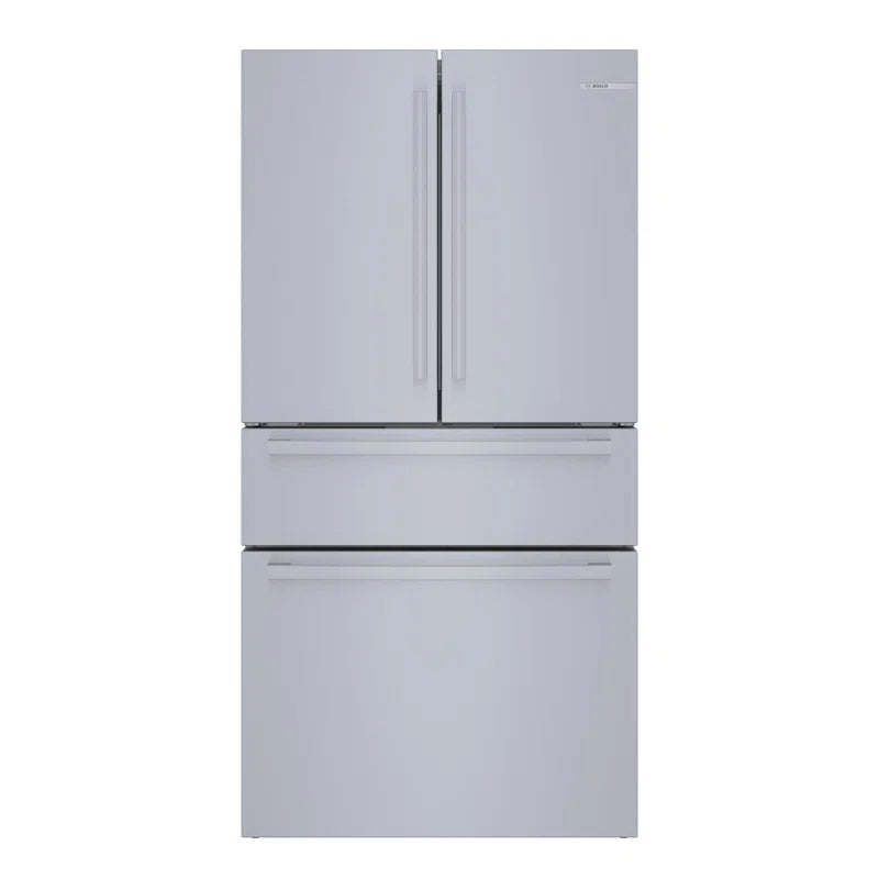 Bosch 800 Series 20.5 cu. ft. Smart French Door Refrigerator | Counter-Depth, Energy Star Certified, Internal Water Dispenser & Advanced Cooling