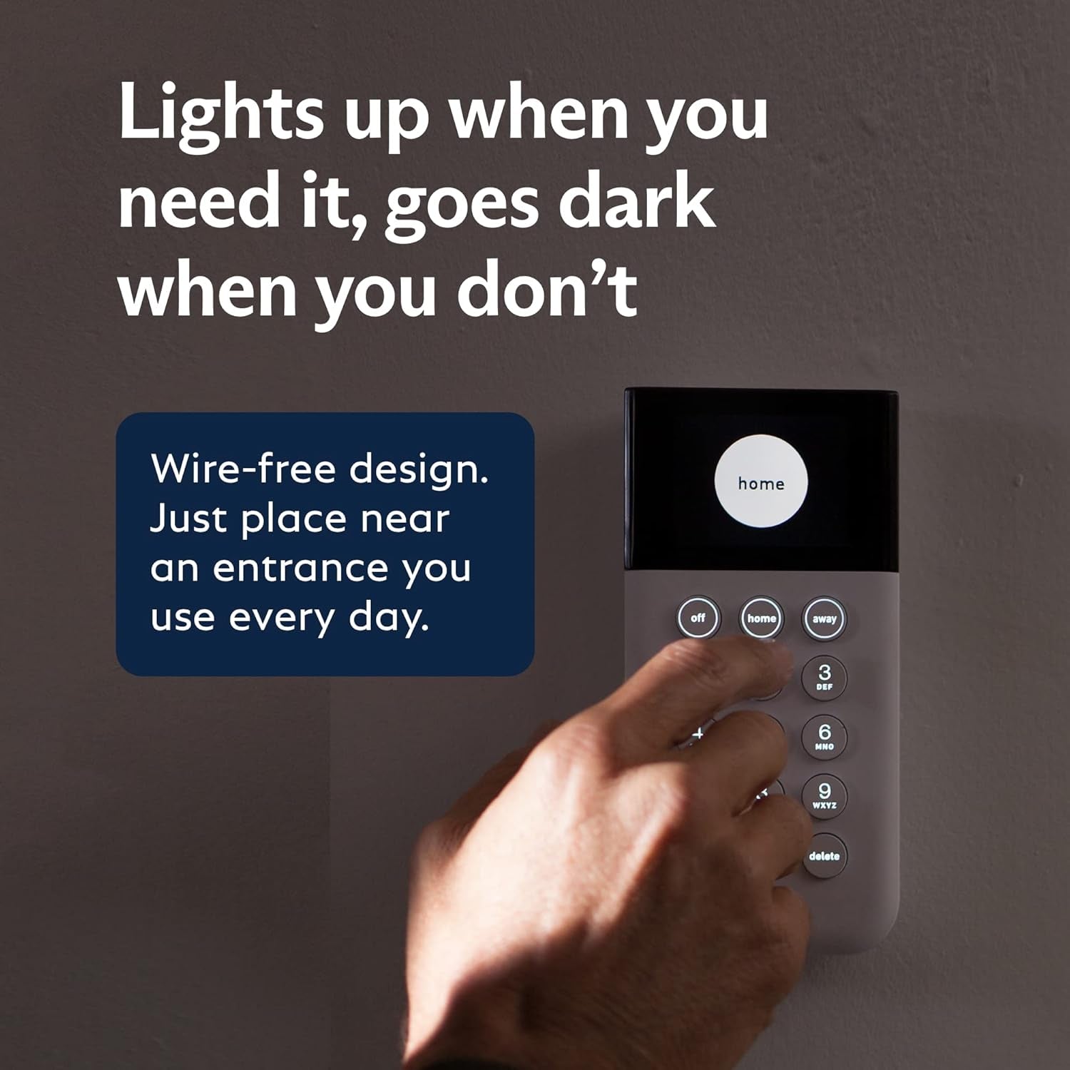 8 Piece Wireless Home Security System - Optional 24/7 Professional Monitoring - No Contract - Compatible with Alexa and Google Assistant , White