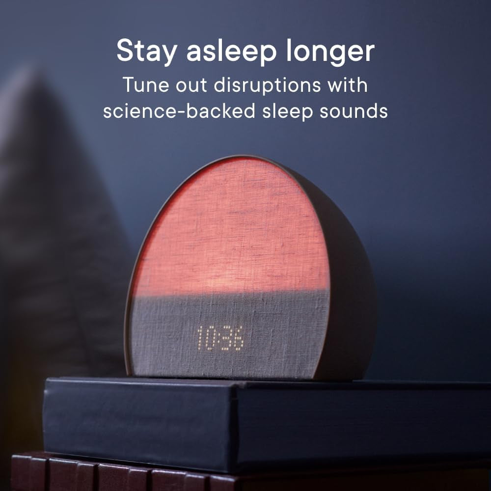 Hatch Restore 2 Smart Sunrise Alarm Clock & Sleep Assistant ー Customizable Sound Machine, Smart Light, & Wake-Up Aid for Energized Mornings