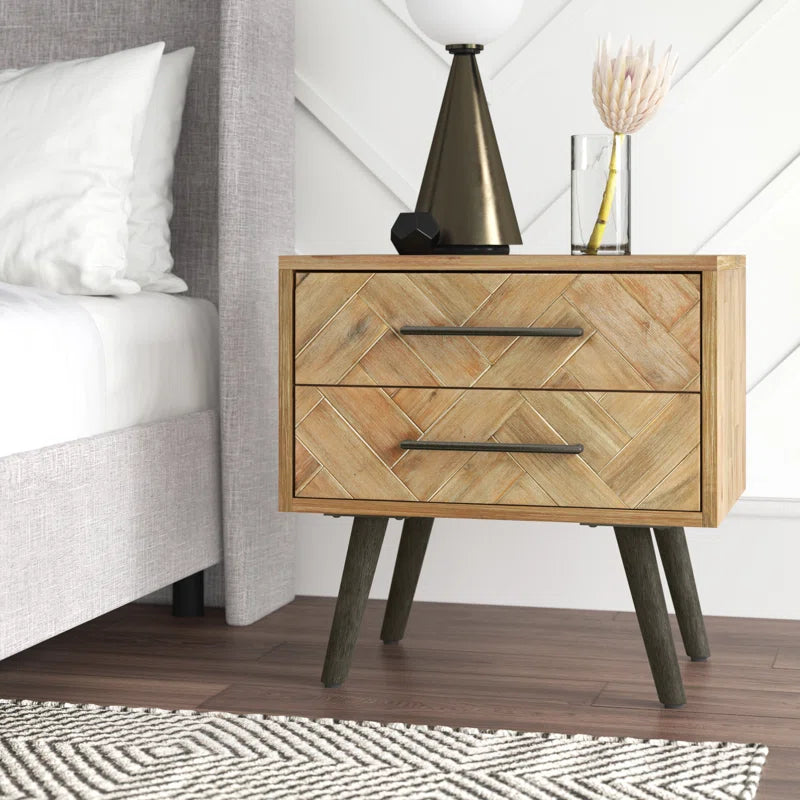 Kayoko Solid Wood Nightstand