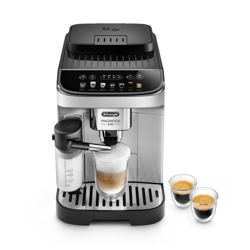 De'Longhi Magnifica Evo Fully Automatic Espresso Machine with LatteCrema System | Bean-to-Cup Coffee Maker for Barista-Quality Coffee at Home