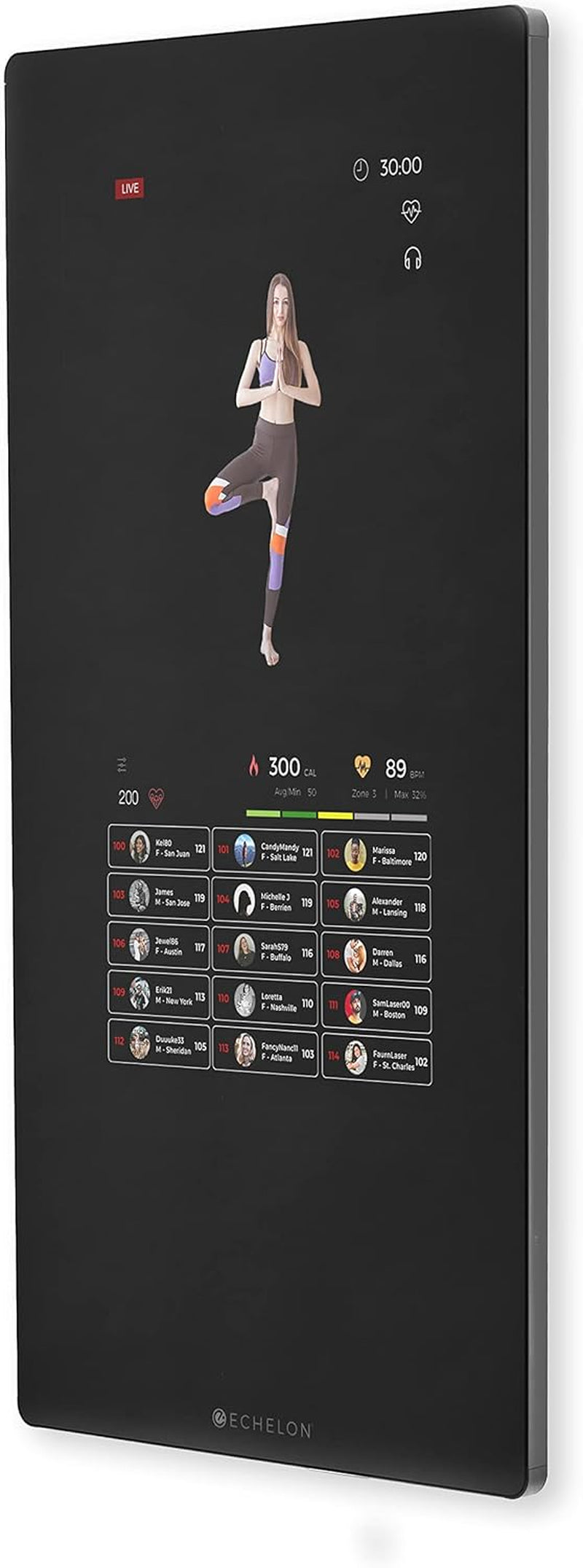 Reflect Smart Connect Fitness Mirror + 30-Day Free  Membership