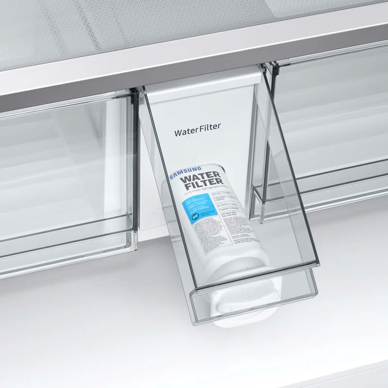 Bespoke Counter Depth 4-Door French Door Refrigerator (23 Cu. Ft.) with Family Hub™