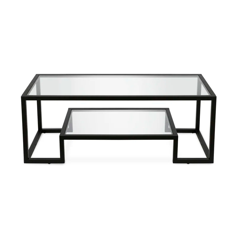 Shumake Glass Top Coffee Table