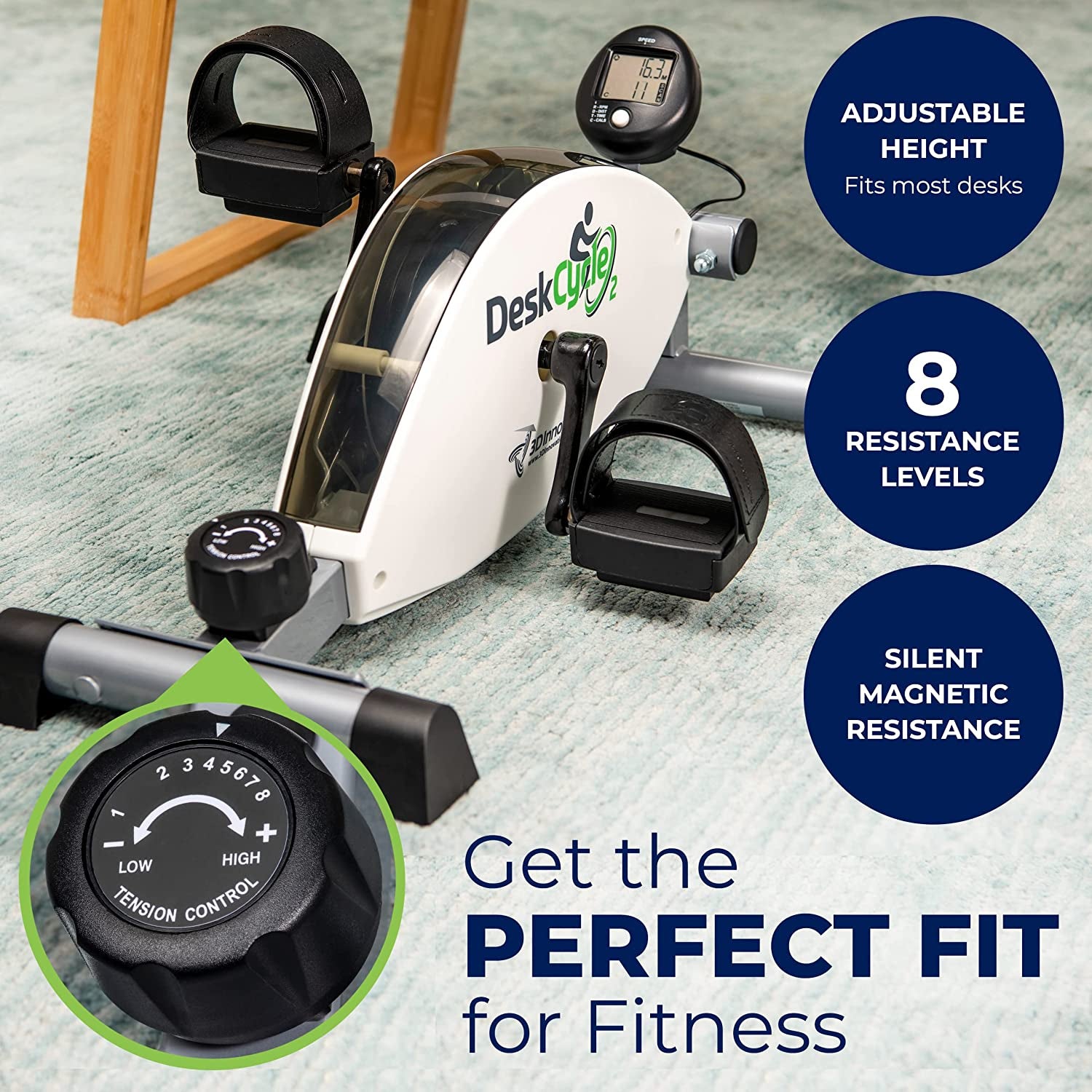 under Desk Bike Pedal Exerciser
