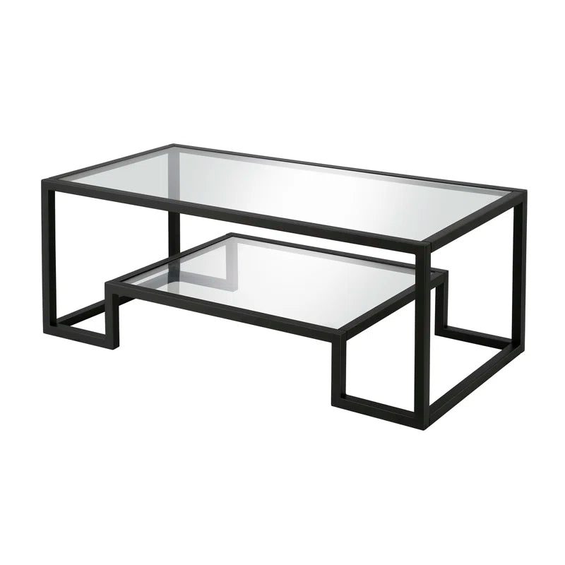 Shumake Glass Top Coffee Table