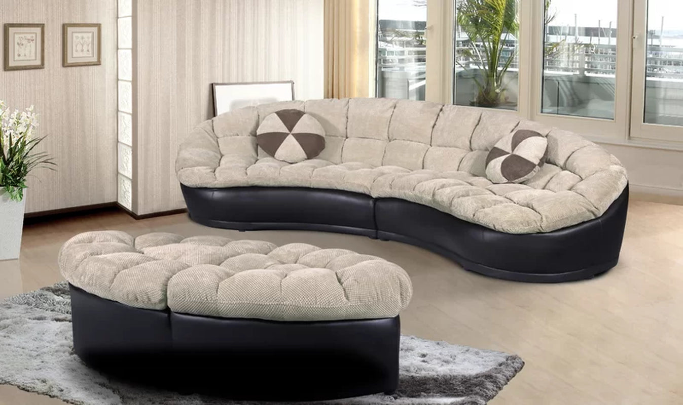 4 - Piece Upholstered Sectional