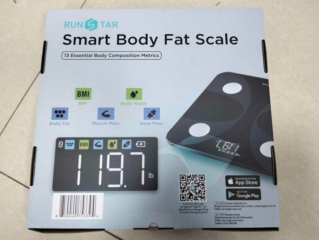 Scale for Body Weight and Fat Percentage,  Digital Accurate Bathroom Smart Scale with Large Display, FSA&HSA Eligible 13 Body Composition Analyzer Sync App