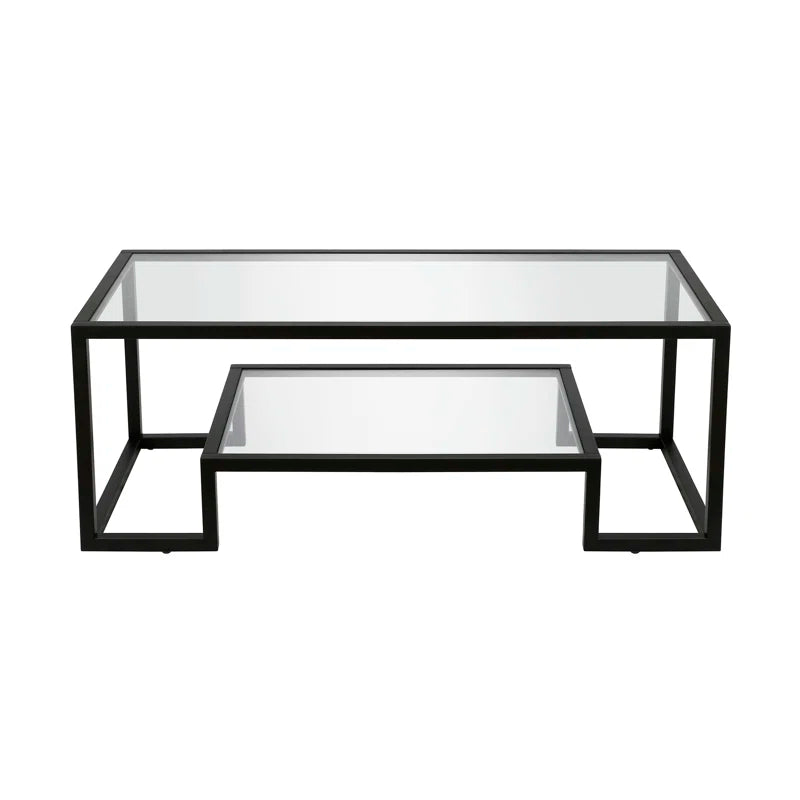 Shumake Glass Top Coffee Table