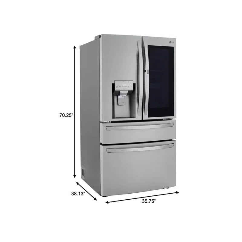 36" French Door Refrigerator 30 Cu. Smart Ft. Refrigerator